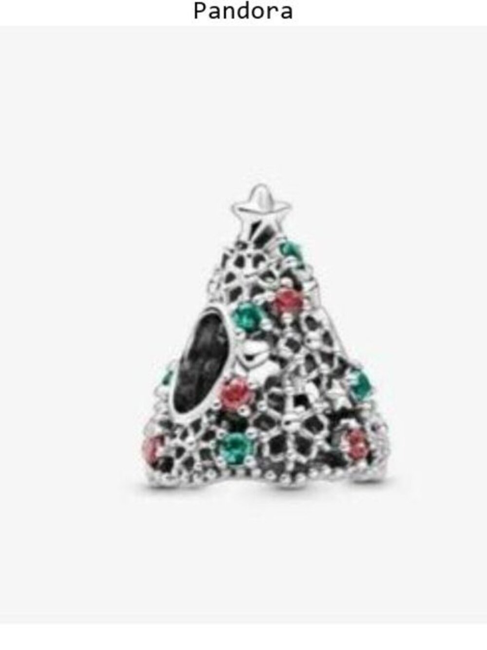 NEW Pandora Glitter Christmas Tree Charm